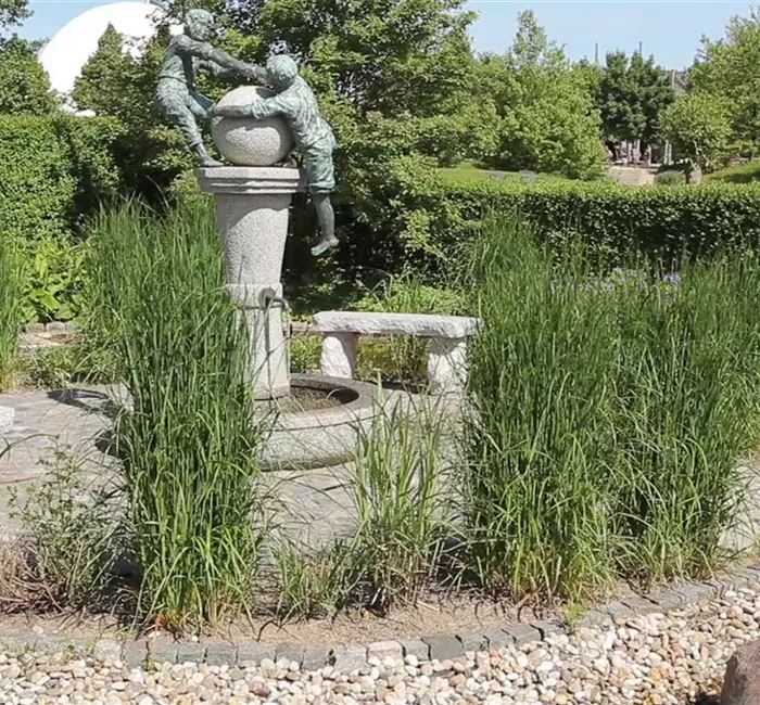Gartengestaltung - Wasser- und Skulpturengarten